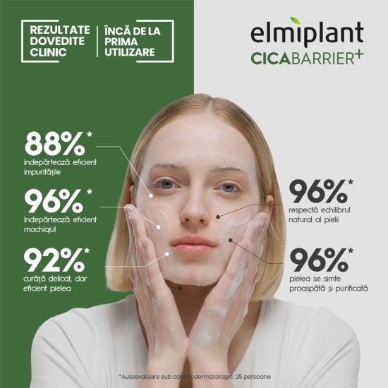 Spumă pentru curățarea tenului Cicabarrier+ 100ml