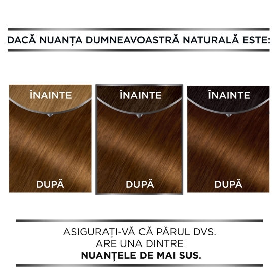 Vopsea de păr permenentă fără amoniac 5.3 Golden brown 112ml