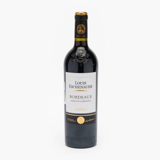 Vin roșu sec Bordeaux Merlot-Cabernet, 13.5%, 0.75l