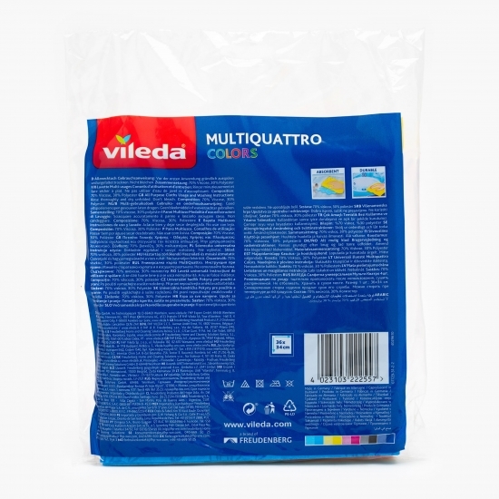 Lavete Multiquattro Colors 4 buc