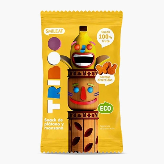 Gustare eco din mere și banane Triboo 25g