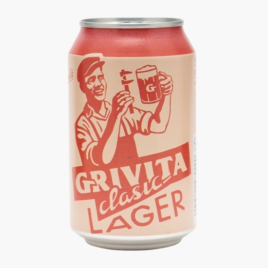 Bere Clasic Lager, doză 330ml
