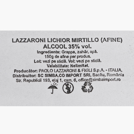 Lichior Mirtillo (afine) 35% alc. 0.5l