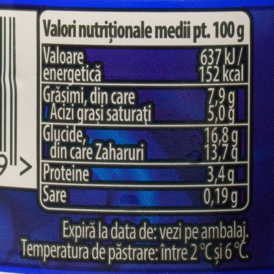 Iaurt Cremosso Duo 6.3% grăsime cu fulgi de porumb în ciocolată 102g