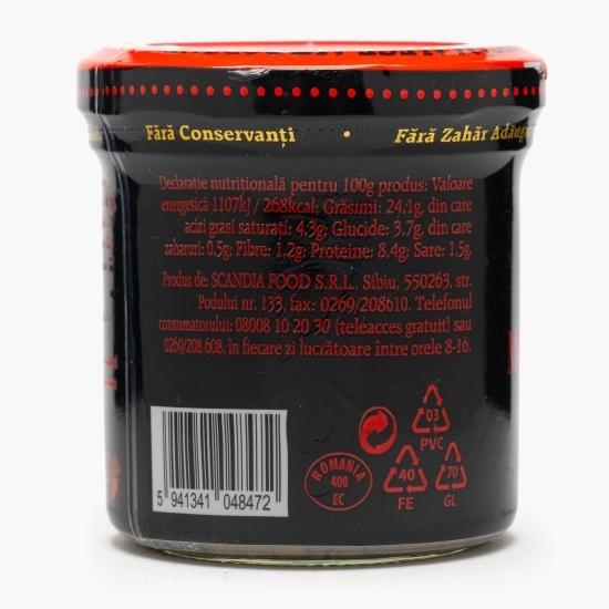 Mousse de gâscă cu ardei copt 140g