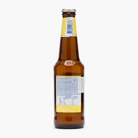 Bere blondă fără alcool cu ghimbir și lămâie, sticlă 0.33l