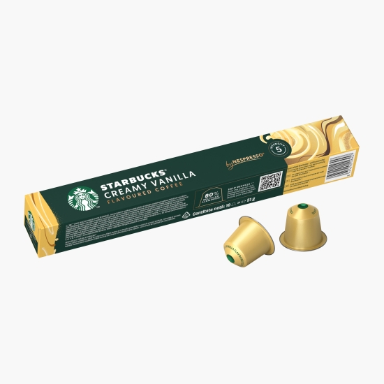 Creamy Vanilla, 10 băuturi, 51g, capsule cafea