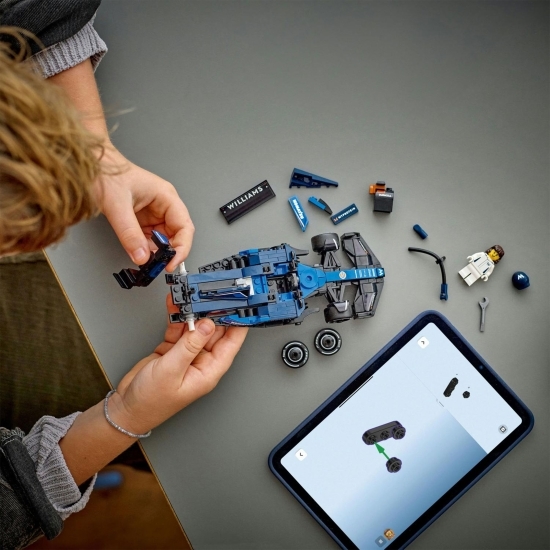 Mașină de curse F1® Williams Racing FW46, 77249 Speed Champions, 263 piese, +10 ani