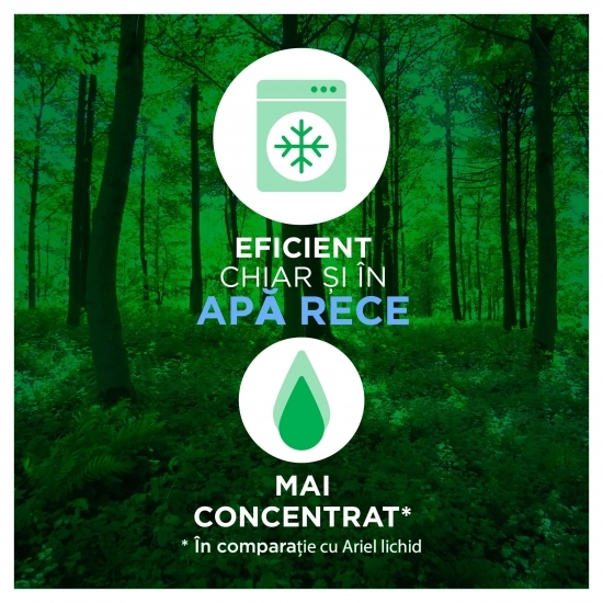 Detergent de rufe capsule All in One Pods Mountain Spring, 104 spălări