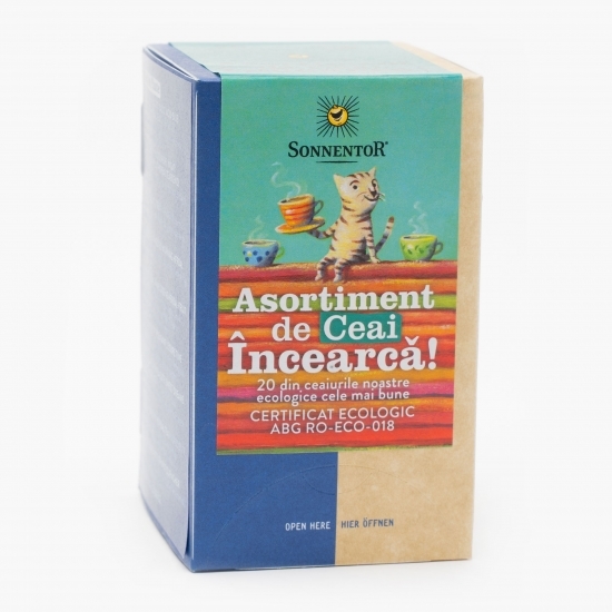 Asortiment de ceai eco 20 plicuri