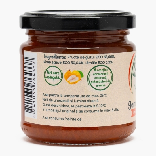 Gem de gutui, fără zahăr adăugat, eco 200g