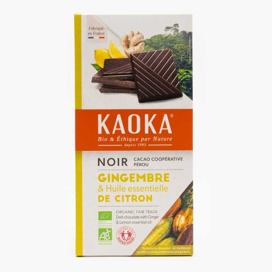 Ciocolată neagră eco cu 58% cacao 100g