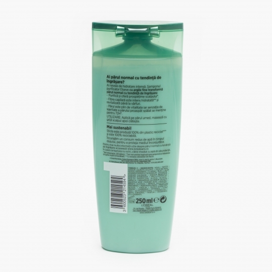 Șampon purificator pentru păr normal cu tendință de îngrășare, 250ml