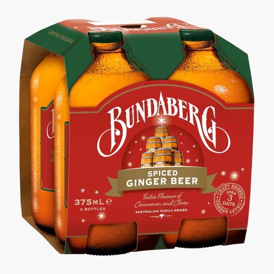 Băutură carbogazoasă cu scorțișoară, fără alcool, 4x0.375l