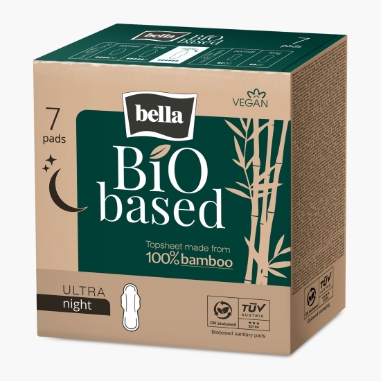 Absorbante igienice de noapte Ultra night Bio based 7 buc