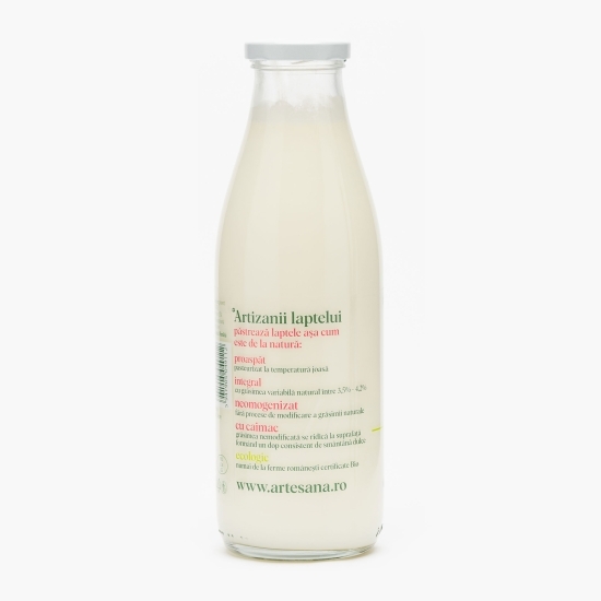 Lapte proaspăt ecologic de vacă 750ml