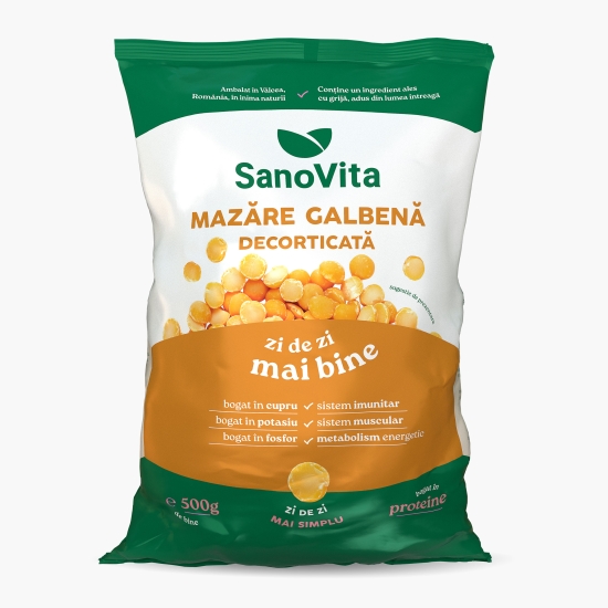 Mazăre galbenă decorticată 500g