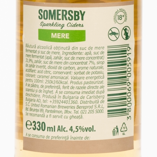 Cidru de mere sticlă 0.33l