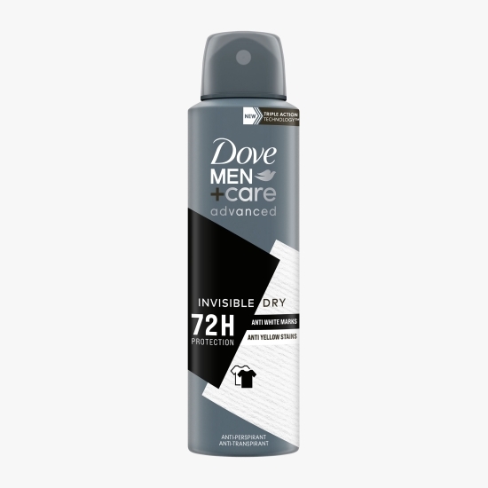 Antiperspirant spray Men+Care Advanced Invisible Dry 150ml
