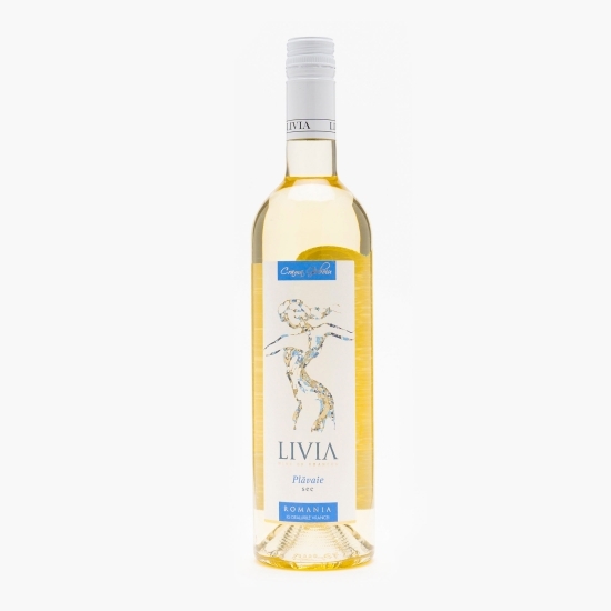 Vin alb sec Livia Plăvaie 0.75L