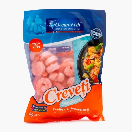 Creveți decorticați prefierți 31/40 500g