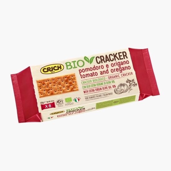 Crackers eco cu tomate și oregano 250g