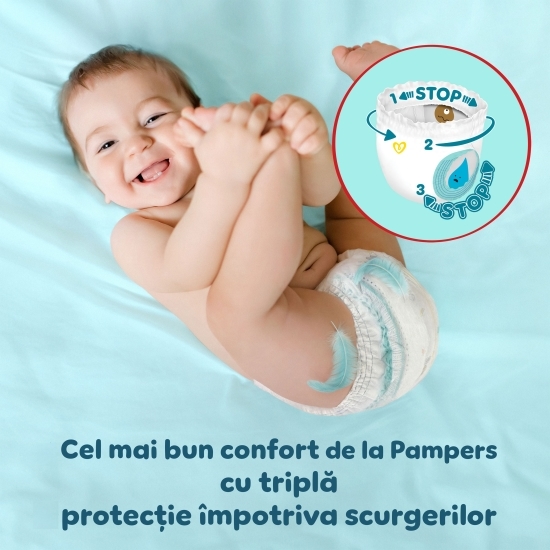 Scutece chiloțel Premium Care Pants, mărimea 5, 11-17kg, 20 buc
