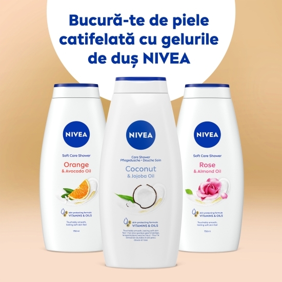 Gel de duș Coconut & Jojoba Oil 0.75l