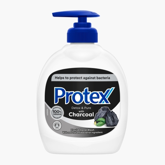 Săpun lichid antibacterian Detox & Pure Charcoal 300ml