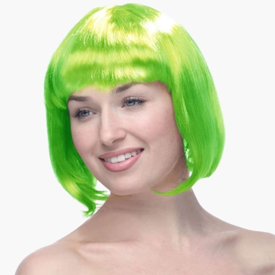 Perucă Halloween, mărime universală, verde