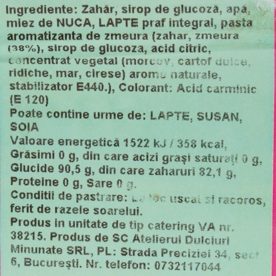 Bomboane fondante 250g