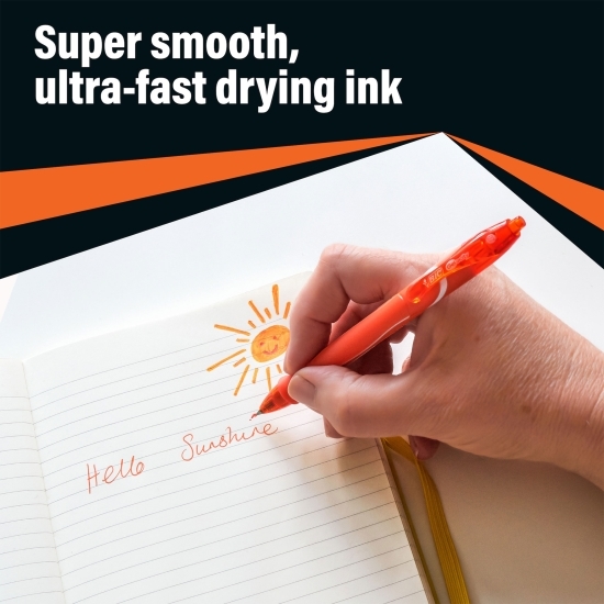 Pix cu gel Roller Gelocity Quick Dry, albastru