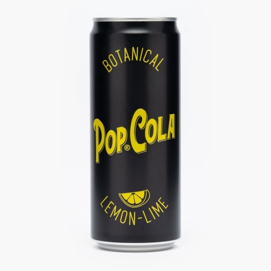 Băutură carbogazoasă Pop Cola cu lămâie & lime, doză 0.33l