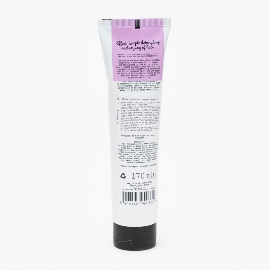Balsam natural pentru păr uscat și deteriorat, Oriental Garden 170ml