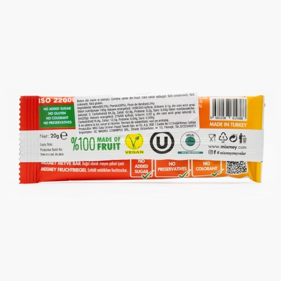 Baton de mere și piersici fără zahăr 20g