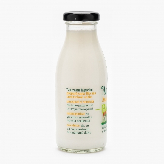 Sana din lapte de vacă ecologic 250ml