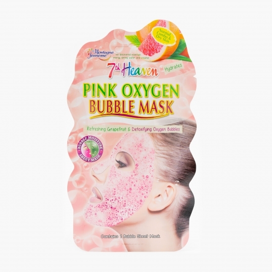 Mască pentru față Bubble Detox cu grepfrut roz