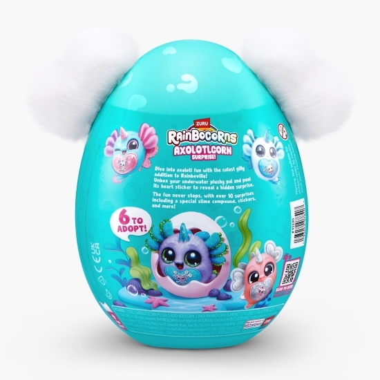Jucărie de pluș Rainbocorn - Axolotl (surpriză)