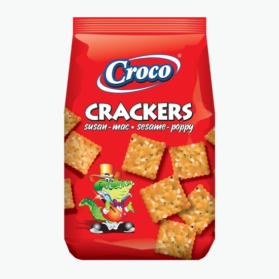 Crackers cu susan și mac 100g
