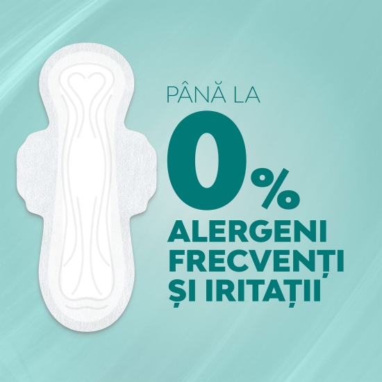 Absorbante Pure Sensitive Ultra Night+, 0% alergeni, 8 buc