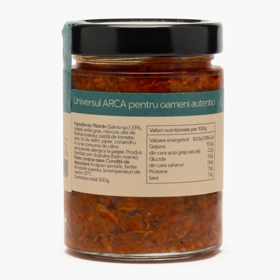 Zacuscă pescărească de păstrăv 300g