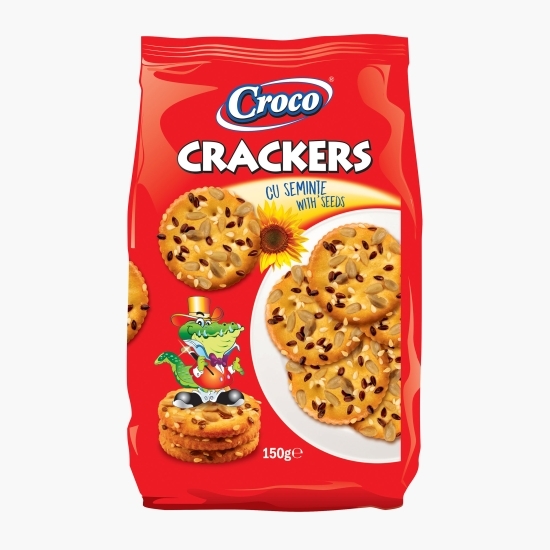 Crackers cu semințe 150g 