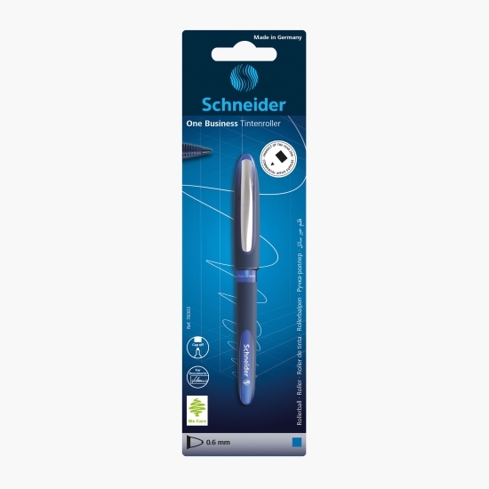 Roller 0.6mm One Business, albastru