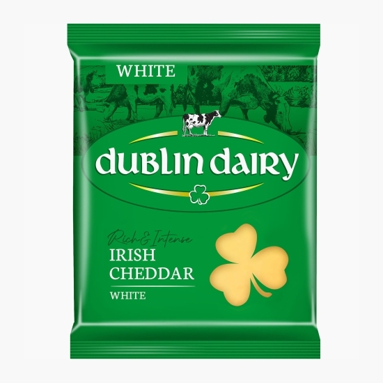 Brânză Irish Cheddar White (alb) 200g