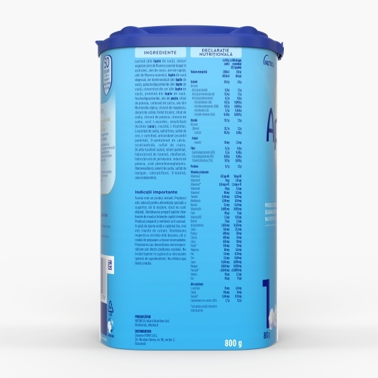 Lapte praf NUTRI-BIOTIK 1, 0-6 luni, Nutricia, 800g