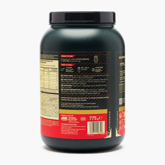 Proteine din zer, pudră proteică ON 100% Whey Gold Standard, aromă ciocolată, 775g