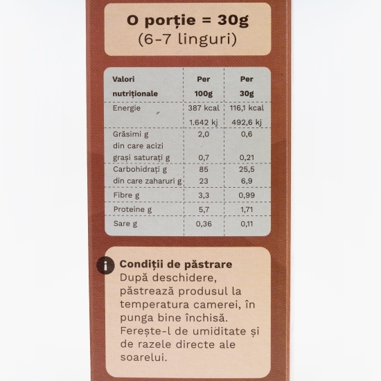 Biluțe eco crocante de ciocolată, fără gluten 250g