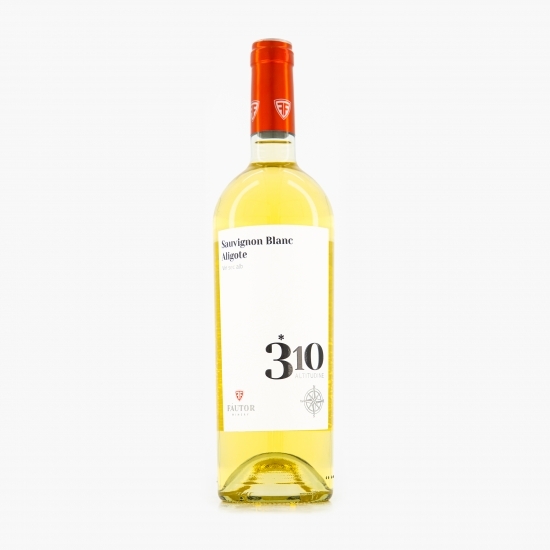 Vin alb sec Sauvignon Blanc&Aligote, 13.7%, 0.75l