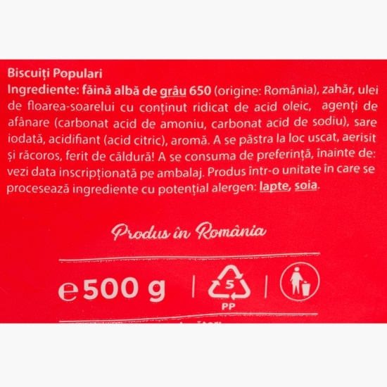 Biscuiți populari 500g