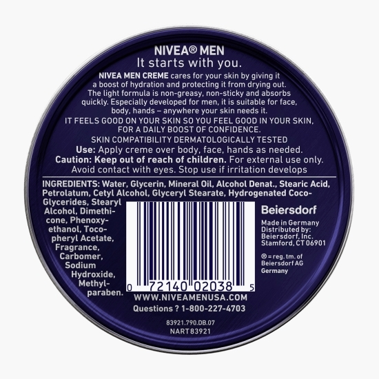 Cremă pentru față, corp și mâini Men, ediție limitată Real Madrid 150ml